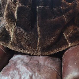 Vintage sheepskin coat